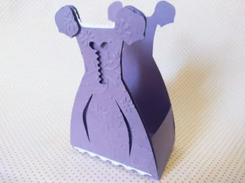 Caixa vestido - Rapunzel