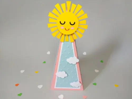 Caixa cone Sunshine - Solzinho