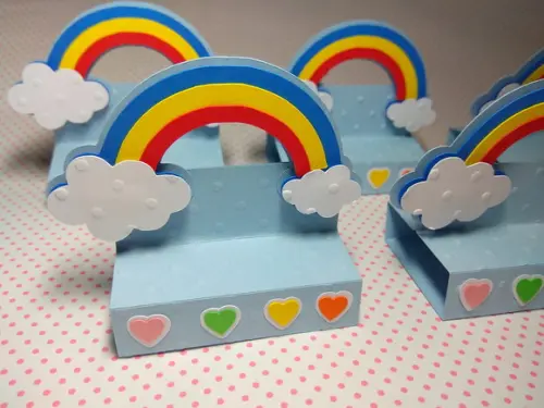 Porta chocolate - Chuva de amor