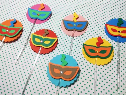 Topper para docinhos - Carnaval