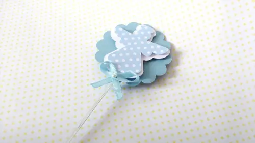 Topper cupcake anjinho