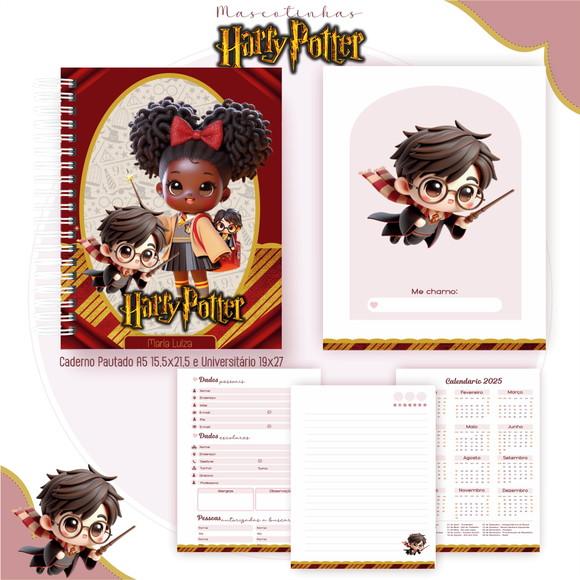 Encadernação Harry Potter ( Arquivo Digital)