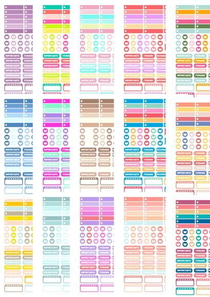 STiCKERS PARA AGENDA