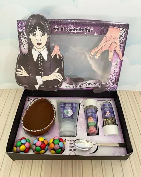 Arquivo de Corte Confeiteiro Wandinha