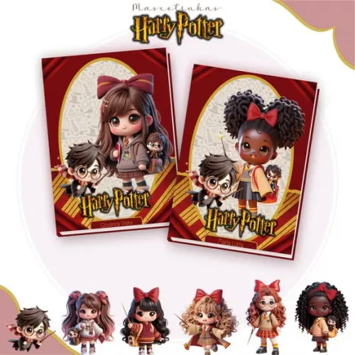 Encadernação Harry Potter ( Arquivo Digital)