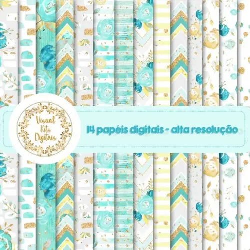 KIT DE PAPÉIS DIGITAIS