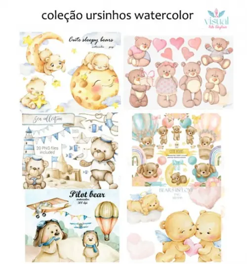 Kit Digital Ursinhos