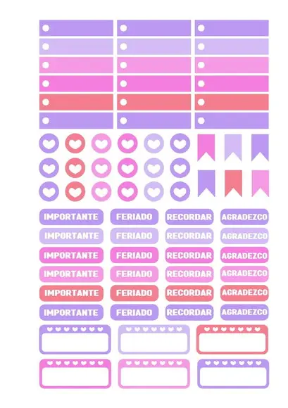 STiCKERS PARA AGENDA