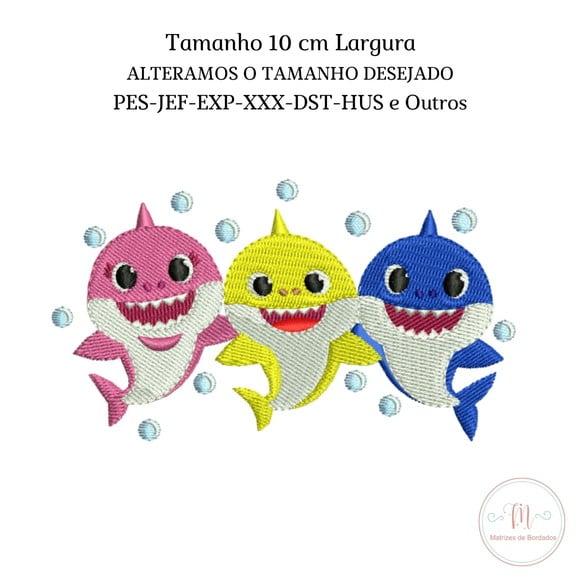 Matriz Bordado Baby Shark