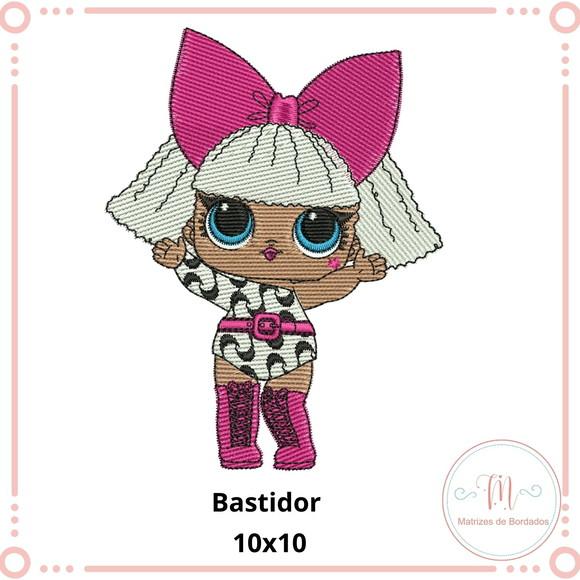 Matriz Bordado Bonecas LOL Diva - 011