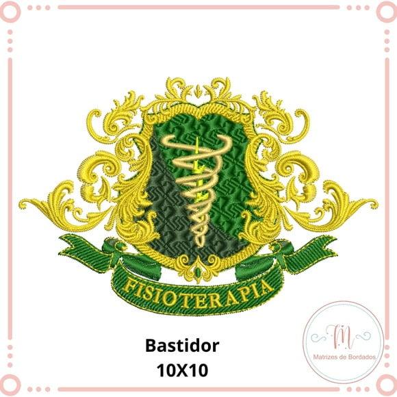 Matriz Bordado Brasão Fisioterapia