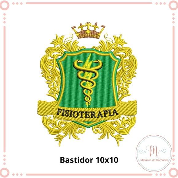 Matriz Bordado Brasão Fisioterapia