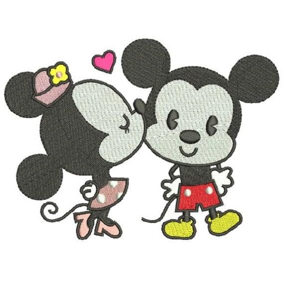 Matriz Bordado Casal Mickey e Minnie 3