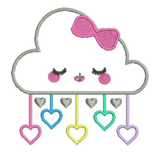 Matriz Bordado Chuva de Amor 007