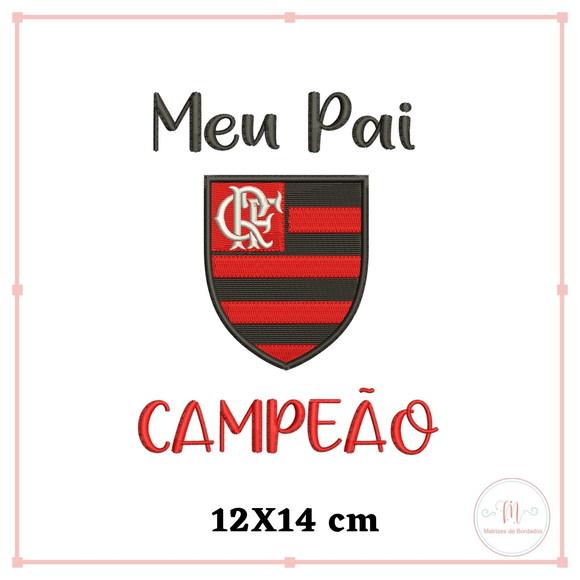 Matriz Bordado Dia dos Pais 001 (Flamengo)