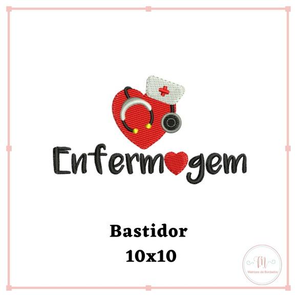 Matriz Bordado Enfermagem