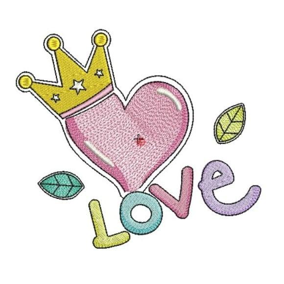 Matriz Bordado Love