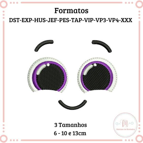 Matriz Bordado Rosto Bolofofos Polvo 2(pow)