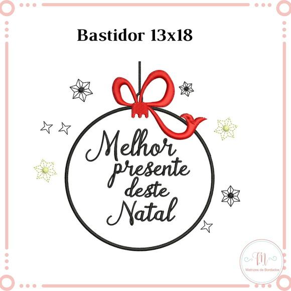 Matriz de Bordadao Natal -Melhor presente deste Natal