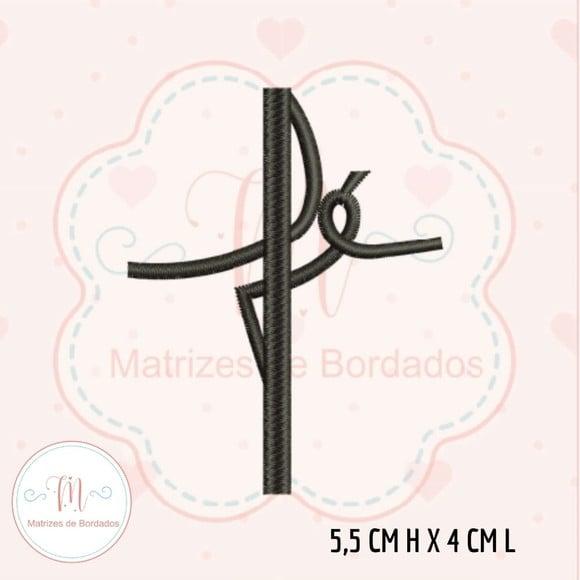 Matriz de Bordado - Mini Matriz Fé
