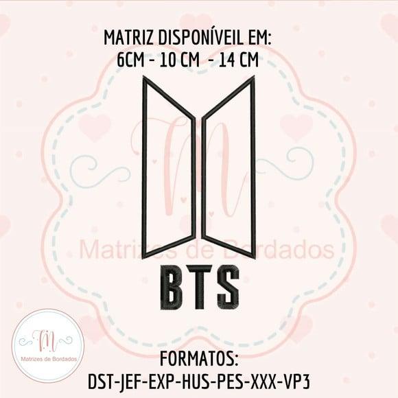 Matriz de Bordado Aplique BTS