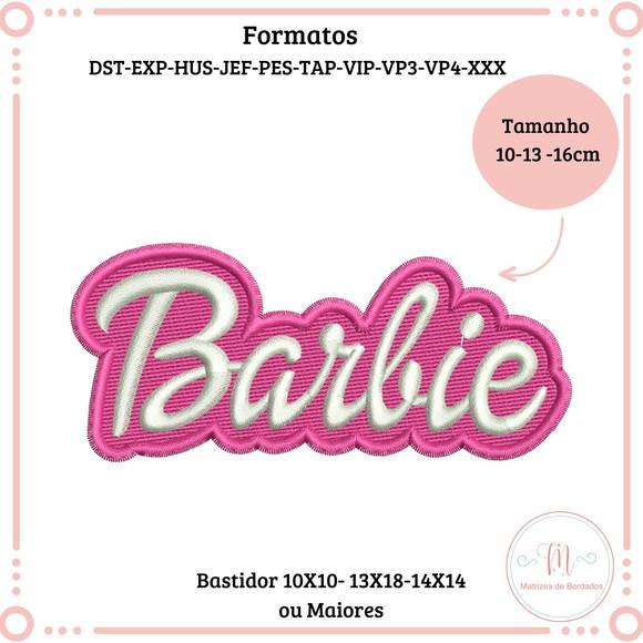 Matriz de Bordado Barbie (logo)