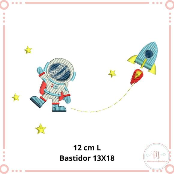 Matriz de Bordado Astrounauta