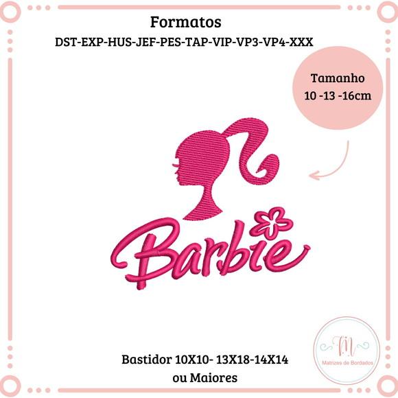 Matriz de Bordado Barbie (logo)