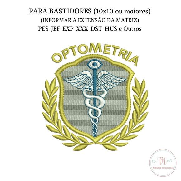 Matriz de Bordado Brasão Optometria