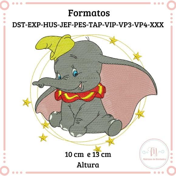 Matriz de Bordado Dumbo