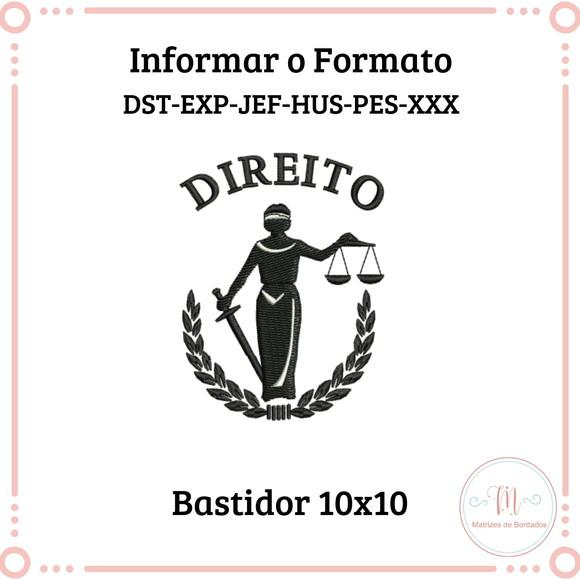 Matriz de Bordado Direito