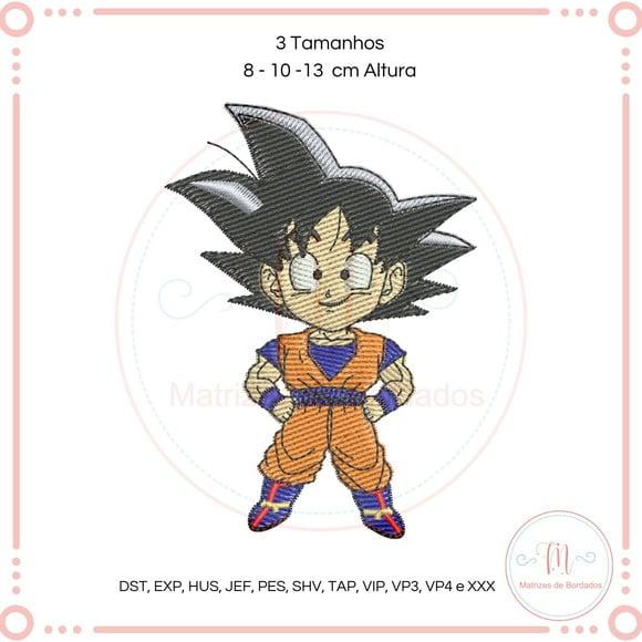 Matriz de Bordado Dragon Ball Z Cute