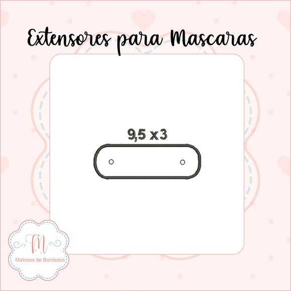 Matriz de Bordado Extensores para Máscaras (Aplicado)
