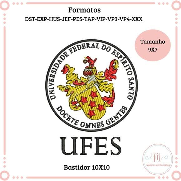 Matriz de Bordado Faculdade Ufes