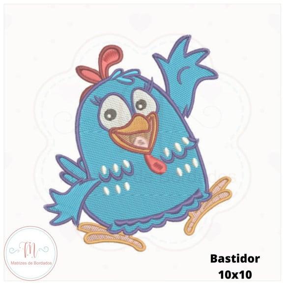 Matriz de Bordado Galinha Pintadinha