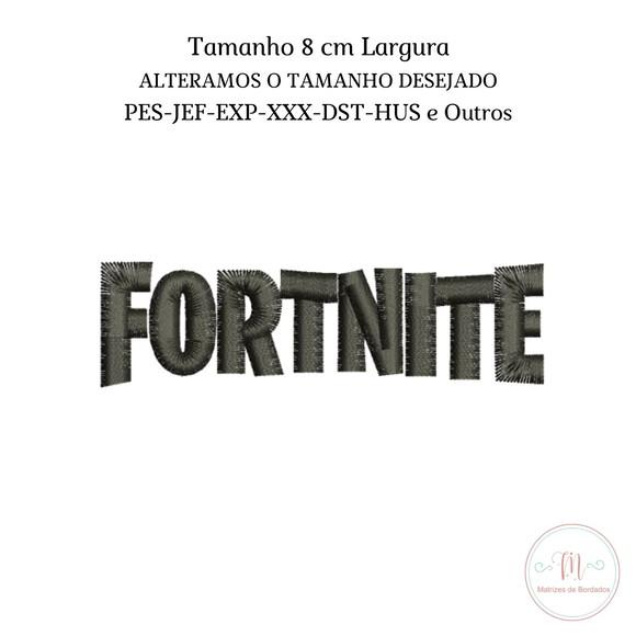 Matriz de Bordado Fortinite
