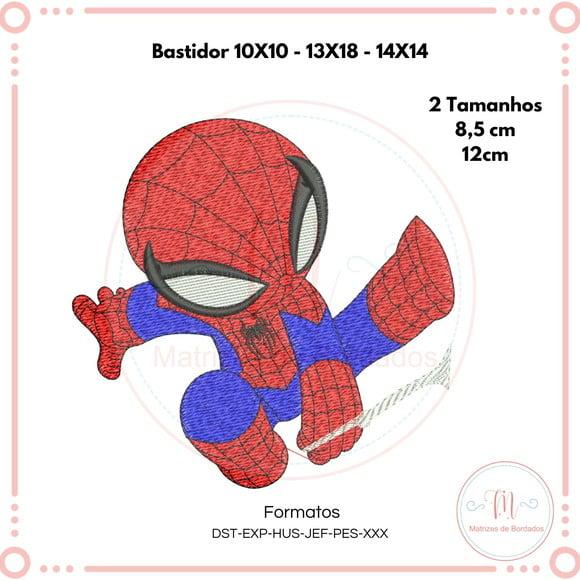 Matriz de Bordado Homem-aranha (cute)