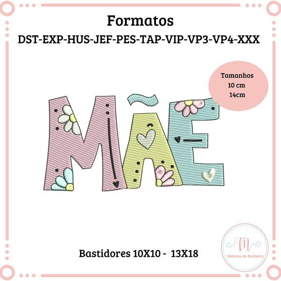 Matriz de Bordado Mãe