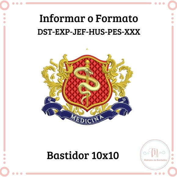 Matriz de Bordado Medicina