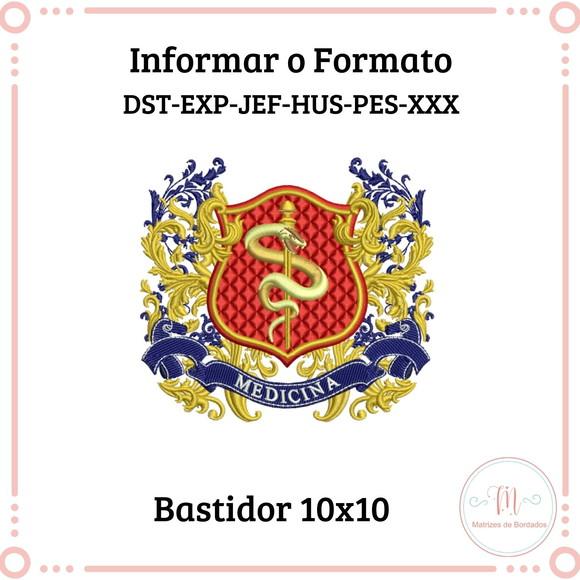 Matriz de Bordado Medicina