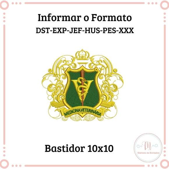 Matriz de Bordado Medicina Veterinária