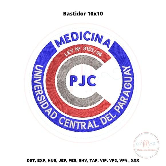 Matriz de Bordado Medicina Universidad Central Del Paraguay