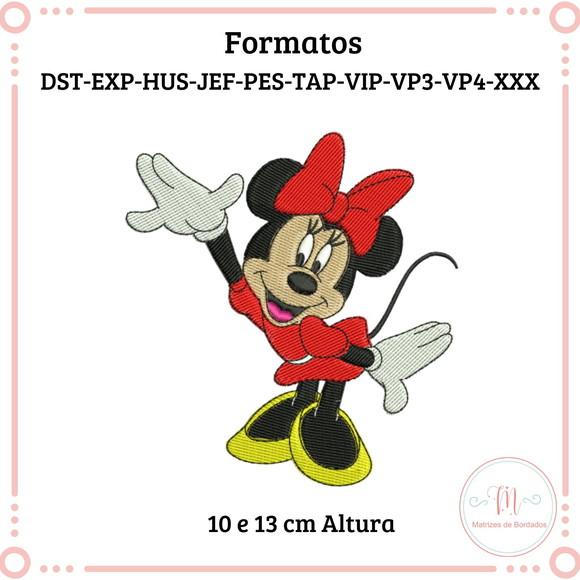 Matriz de Bordado Minnie