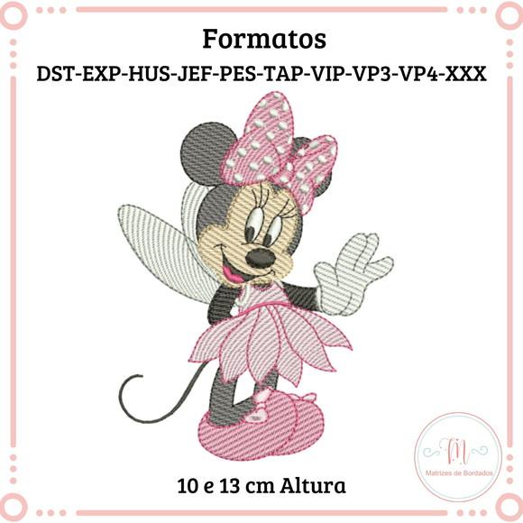 Matriz de Bordado Minnie Fada