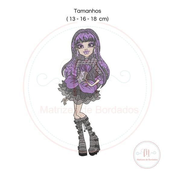 Matriz de Bordado Monster High Ellisabat