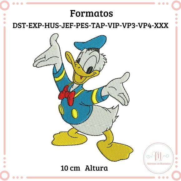 Matriz de Bordado Pato Donald