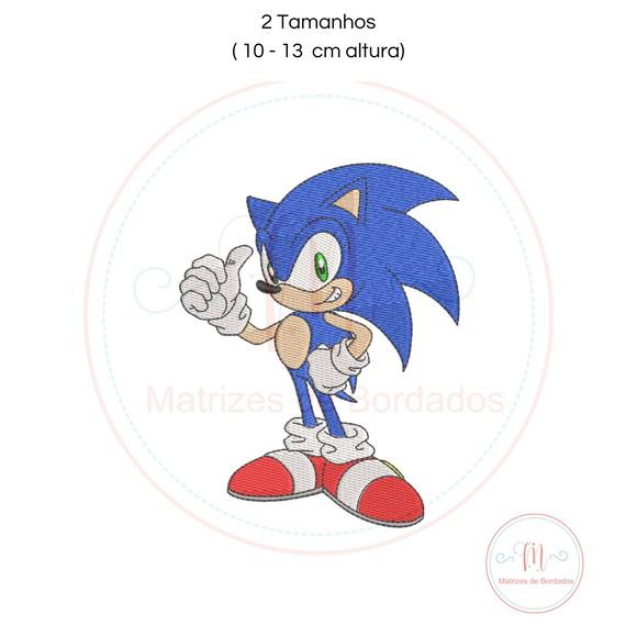 Matriz de Bordado Sonic