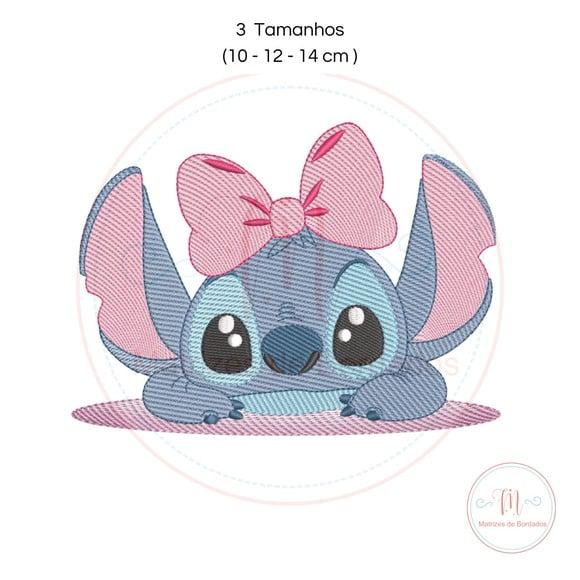 Matriz de Bordado Stitch com Laço