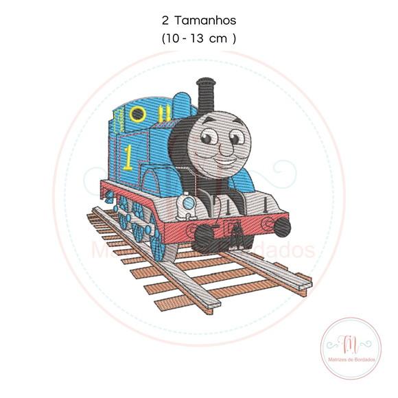 Matriz de Bordado Trem Thomas e Seus Amigos