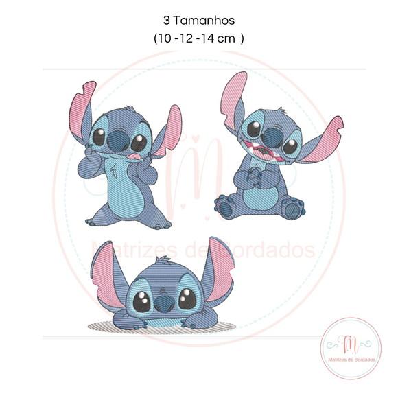 Matriz de Bordado Trio Stitch